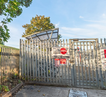 Broxbourne station Secure Cycle Storage facility